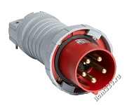 ABB Вилка кабельная 3125P6W, 125А, 3P+E, IP67, 6ч (арт.: 2CMA166816R1000)
