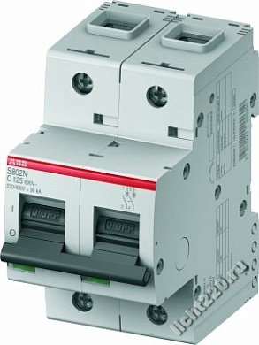 ABB Автоматический выключатель 2-полюсный S802N C100 (арт.: 2CCS892001R0824)