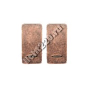 FEDE клавиша узкая с подсветкой, цвет rustic copper (FD04313RU)