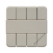 75164112Berker клавишный сенсор, 4-канальный цвет: белый, с блеском Modul 2 (арт. B75164112)