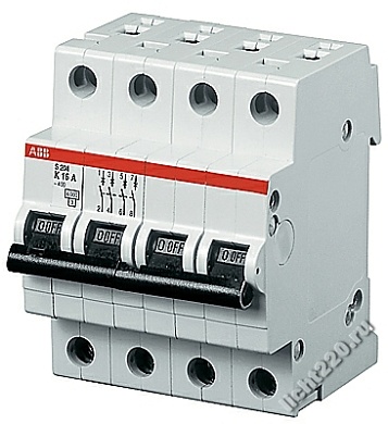 ABB Автоматический выключатель 4-полюсный S204P B50 (арт.: 2CDS284001R0505)
